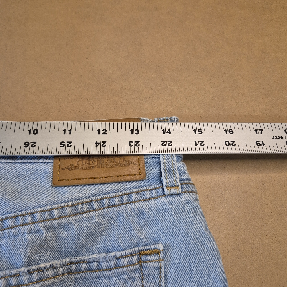 Levi's Light Blue Denim Mini Skirt - Picture 11 of 13